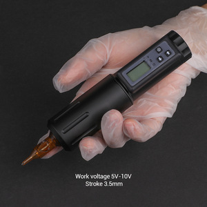 Máquina de Tatuar Inalámbrica Recargable, Pluma de Tatuaje Rotativa con Pantalla Digital y Batería para Artistas Profesionales - Product Image 5