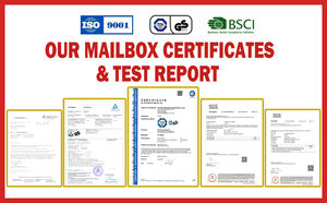 Nouvelle boîte aux lettres intelligente moderne pour appartement résidentiel boîte aux lettres intelligente extérieure en métal murale avec plusieurs méthodes de déverrouillage - Product Image 6