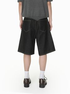 Pantalones vaqueros de mezclilla para hombre, color negro anís, corte ajustado, tono oscuro, al por mayor - Product Image 2