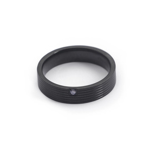 Klassische Edelstahl Cluster-Ringe, größenverstellbar, für Hochzeit, Verlobung, Jubiläum, Geschenk – religiöse Bedeutung – für Herren - Product Image 4