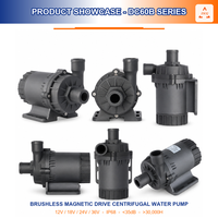 Pompe à eau CC sans balais ZKSJ DC60B 24V 3800L/H ultra silencieuse pour circulation d'aquarium et système solaire ODM OEM