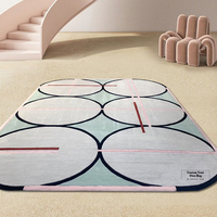 Benutzer definierte Wolle und Seide Hand Tufted Teppich Teppich Herstellung Design moderne nordische Vintage Tufting Teppiche Sets