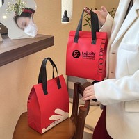 Sac isotherme portable en aluminium et non-tissé pour café, bière, jus et autres boissons, pour le Festival de la Mi-Automne, province du Zhejiang, Chine