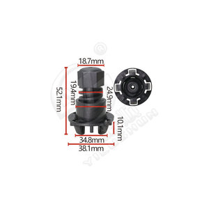 Almohadillas para el Capó Smooth Sailing X149 para Jeep Compass, Almohadillas Amortiguadoras para el Capó del Motor - Product Image 4