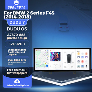 หน้าจอติดรถยนต์ DUDUAUTO ขนาด 12.3 นิ้ว ระบบ Android 13 สำหรับรถยนต์ BMW ซีรีส์ <span class=keywords><strong>2</strong></span> รุ่น F45 ปี 2014-2018 รองรับกล้องพาโนรามา GPS Wifi 5G และซิมการ์ด - Product Image 5