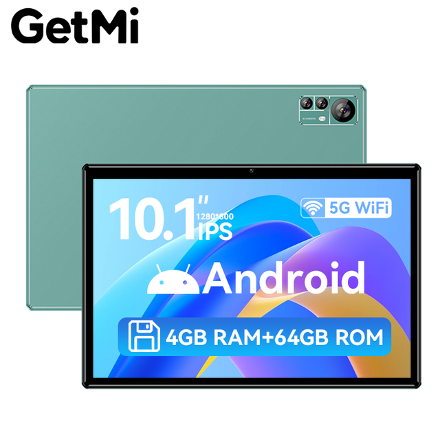 10.1 Inch Android Tablet PC with Pen Support 4GB+64GB OEM Customizable Brand for Educational Use