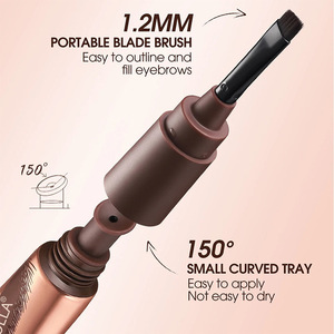 Gel et teinture pour sourcils peel-off, waterproof, longue tenue, anti-bavures, liquide semi-permanent pour sourcils, crayon à sourcils - Product Image 2