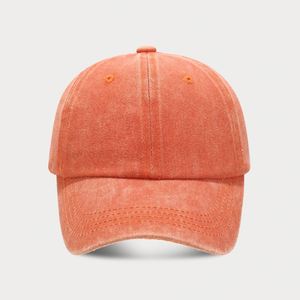 Vintage Wash Cotton Kids Baseball Caps Retro Faded Sport Soft 6 Panels Children <b>Hat</b> - Product Image 4