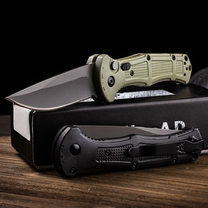 Cuchillos Plegables CPM-D2 de Alta Calidad Bm9070, Venta al Por Mayor, Diseño Personalizado OEM, con Mango de Nailon para Campismo al Aire Libre - Product Image 1