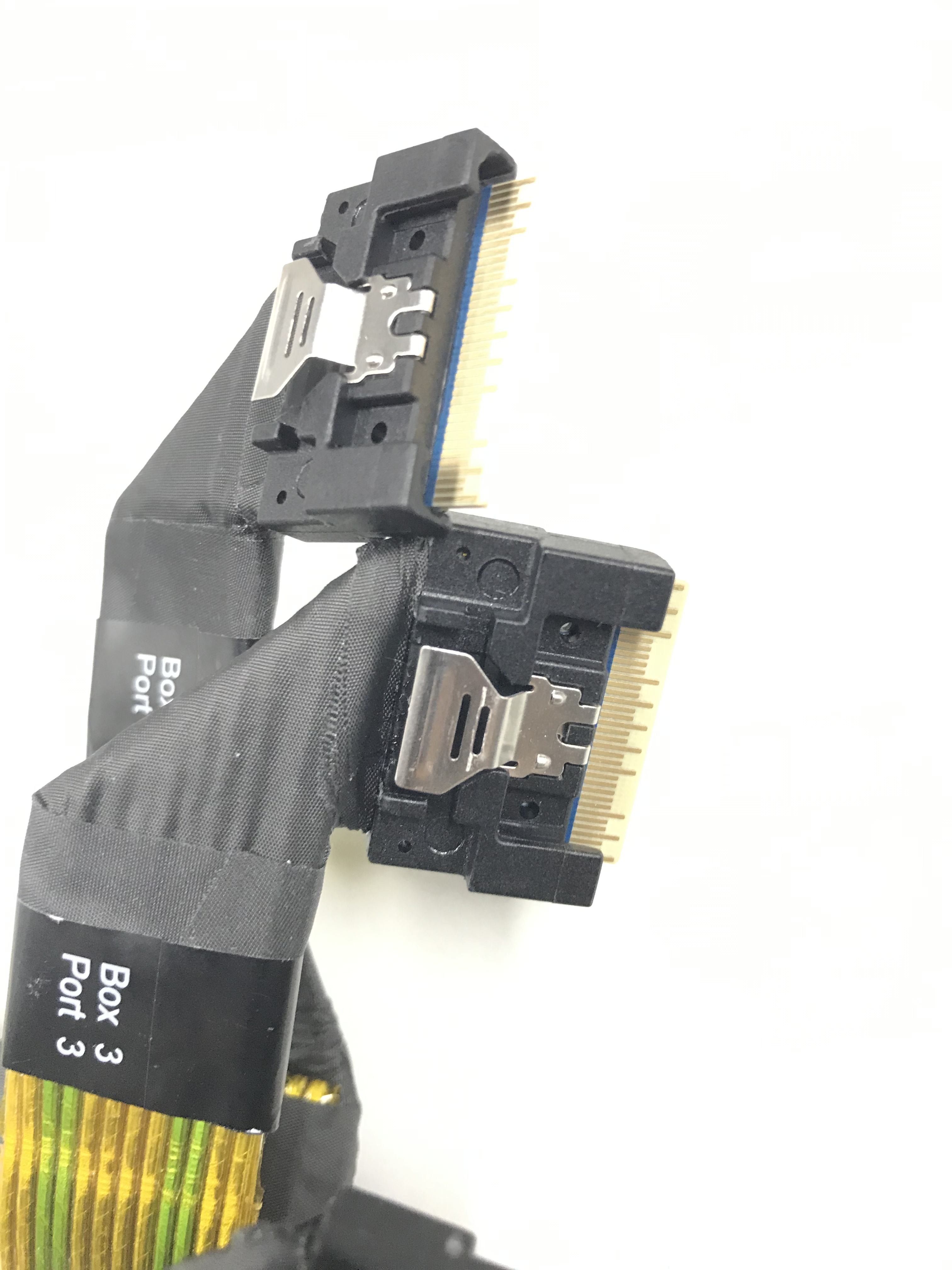 HONPNK 0.4M 4-Pack Combination SlimSAS SFF-8654 8i to SlimSAS SFF-8654 8i Cable