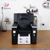Chaise de massage pour les pieds, équipement moderne de salon de beauté et de manucure, salon de beauté de luxe, chaise de pédicure électrique avec massage