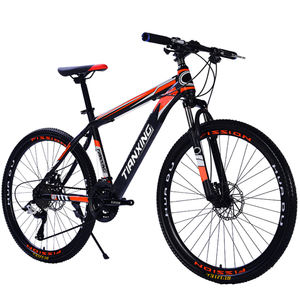 <span class=keywords><strong>Bicicleta</strong></span> de Montaña de 24 y 26 pulgadas, bici de <span class=keywords><strong>Cross</strong></span> Country, alta velocidad, 21 velocidades, negra, roja, normal, blanca, azul, OEM, Bola de carbono - Product Image 3