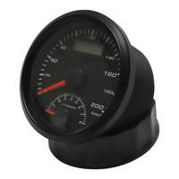 Desain All-In-One GPS Speedometer dengan Tachometer 200Km/Jam 8000RPM untuk Balapan Sepeda Motor