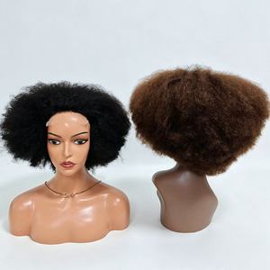 Promoción $51 Peluca Afro Kinky Straight con Cierre de Encaje Transparente 4x4 Yaki de 10 Pulgadas 230g 100% Cabello Humano para Mujeres Negras al por Mayor - Product Image 2