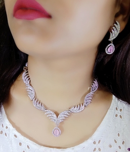 Nuevo conjunto de joyería colorida de moda Compromiso DE BODA Colección de joyas AD de calidad premium Producto a granel - Product Image 4