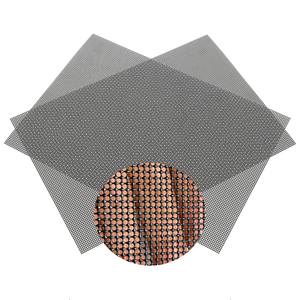 Malla de alambre de acero inoxidable de tejido liso resistente a desgarros para prevención de propagación de roturas, servicios de corte y soldadura de tela - Product Image 3