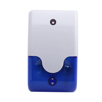 Alarma Sonora y Luminosa de 105dB DC9-15V, Alarma de Incendio, Bocina Antirrobo, Alarma Intermitente, Luz Estroboscópica, Sistemas de Alarma, Luz de Advertencia