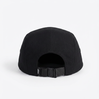 Casquette personnalisée de haute qualité, profil bas, unisexe, en toile, style hip-hop, 5 panneaux, pour sports de plein air, avec logo personnalisé, toutes saisons