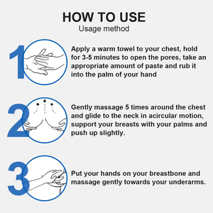 Crema reafirmante de pecho Natural para mujer, crema hidratante para el cuidado nutritivo de colágeno para agrandar, servicio OEM - Product Image 6