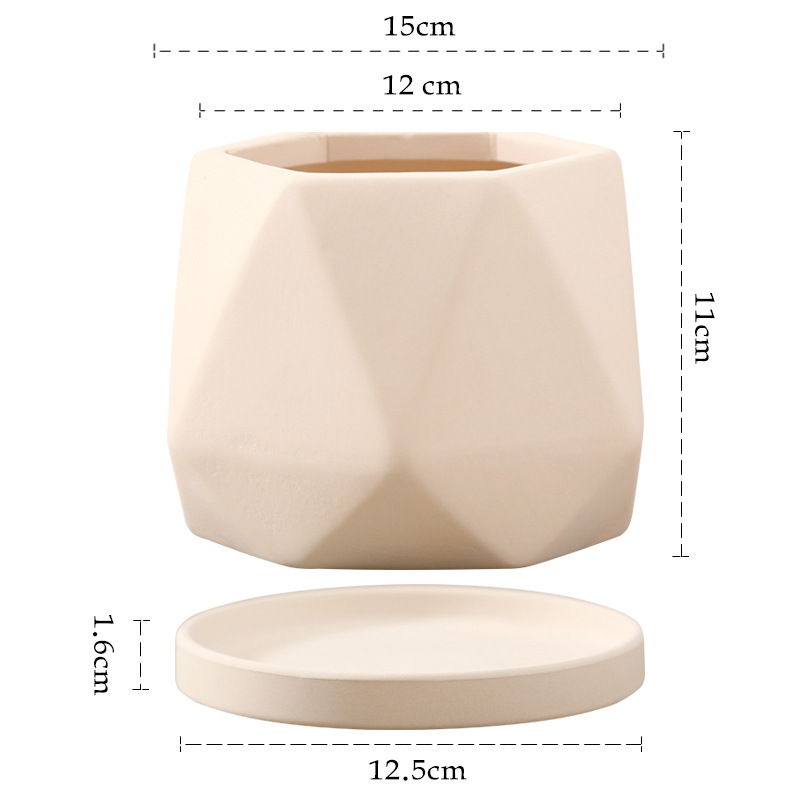 Rombo liso seis lados 15cm