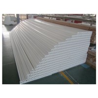Composant d'obturateur de plantation de lamelles d'obturateur de fenêtre 3.5 "peint en usine en PVC renforcé de Chine