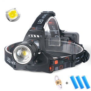 XHP 70 Rechargeable Head Flashlight hunt High Power 1000 Lumens Zoom Headlamp 3 Modes Adjustable Lens Head-mounted <b>Torch</b> <b>Light</b> - Product Image 1