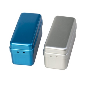 Aluminum Dental Holder Bur Box Autoclave Disinfection Case for Multi-Purpose <b>Teeth</b> <b>Whitening</b> Accessories Convenient Commercial - Product Image 3