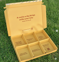Boîtes d'emballage en carton personnalisées avec logo imprimé pour boulangerie, pâtisserie, gâteaux, biscuits, beignets (conformes aux normes FDA)