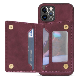 Funda de Cuero PU para iPhone 17 Pro Max, con Costuras Decorativas, Ranura para Tarjetas Lateral y Protección Antigolpes - Product Image 6