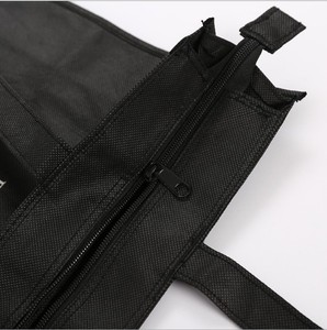 New Style OEM Custom Printing Durable Non-woven Shopping <strong>Tote</strong> <strong>Bag</strong> <strong>with</strong> <strong>Zip</strong> - Product Image 4