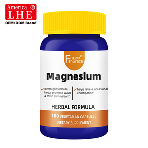 Fabricante de Suplementos Nutracéuticos de Magnesio, Sin Gluten, Salud Digestiva, 100 Cápsulas Vegetarianas de Magnesio - Product Image 6