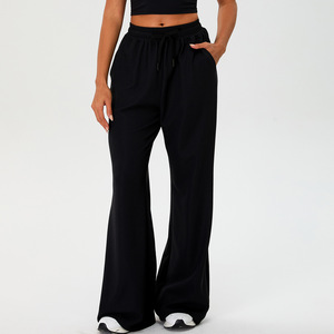 Automne et hiver nouveau <span class=keywords><strong>pantalon</strong></span> de Yoga en corde de gaufre femmes <span class=keywords><strong>taille</strong></span> haute Super élastique décontracté <span class=keywords><strong>pantalon</strong></span> ample course Fitness <span class=keywords><strong>pantalon</strong></span> - Product Image 6