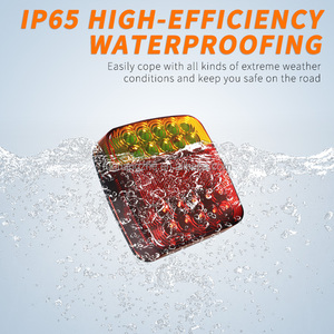 Tgz Tự Động Bên Ngoài LED Từ Trailer Ánh Sáng Không Dây/Có Dây Đèn Tín Hiệu Dome Giấy Phép Tấm Ánh Sáng Cho Châu Âu/Mỹ Tiêu Chuẩn - Product Image 5