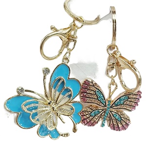 Custom Metal Zinc Alloy Waterproof Luxury Keychain Exquisite Light Fashion Key Ring <b>Gift</b> <b>Bag</b> Pendant Accepts Customized Designs - Product Image 1