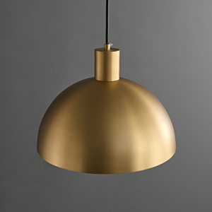 MEEROSEE Gold Pendant Light <strong>Copper</strong> Pendant Lights Kitchen Island Farmhouse Dome Pendant <strong>Lamp</strong> for Hallway Dining Room 400K3330 - Product Image 5
