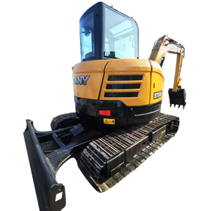 Miniexcavadora SANY SY55U Original de China, Miniexcavadora de 5 Toneladas con Motor Yanmar Stage V, Giro de Cola Cero - Product Image 1