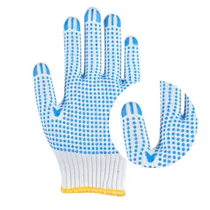 Pvc Dotted Gloves Dot Glove PVC Dotted Gloves