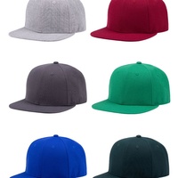 Gorra de Béisbol Plana Personalizada con Logotipo Bordado en 3D, Estilo Hip-Hop, para Baile Urbano, de 6 Paneles, Casual