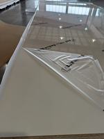 Panneau en PVC mélaminé, double stratification, âme en MDF, design moderne, pour meubles de cuisine