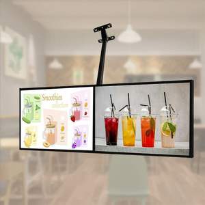 Caja de luz LED de aluminio de salida de fábrica, marco de póster publicitario <span class=keywords><strong>luminoso</strong></span> ultrafino extraíble reemplazable montado en la pared - Product Image 1