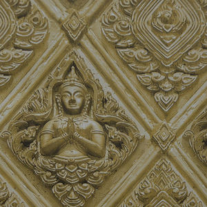 थोक पीवीसी वॉलपेपर 3d गोल्डन बुद्ध ग्राफिक वॉलपेपर सजावटी पृष्ठभूमि वॉलपेपर घर सुधार के लिए उपयोग - Product Image 2