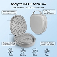 Untuk 1MORE SonoFlow Headphone Storage case Headset Headphone Bluetooth Nirkabel dengan Mikrofon Peredam Kebisingan Aktif