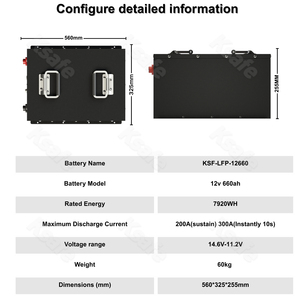 12V <b>24V</b> Multi-Voltage BatteriesRV Lithium <b>Batteries</b> 100Ah 200Ah 230Ah 290Ah 330Ah 400Ah 460Ah 660Ah for Reliable Power 12V <b>24V</b> M - Product Image 5