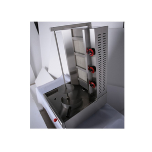 Gas Natural Gas Vertical Rotate Automatically Shawarma Machine Gas Doner Kebab <b>Maker</b> With Cover - Product Image 4