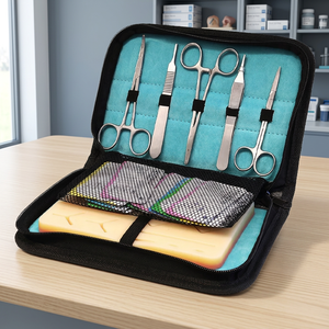 Kit de Microcirugía Ocular Manual Reutilizable de Acero Inoxidable de Alta Calidad, 19 Piezas, Juego de Instrumentos de Cirugía General, Directo de Fábrica - Product Image 3