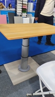 Pied de table en aluminium durable pour camping-cars véhicules populaire nouveau cadre de table de rotation accessoire intérieur pour caravanes remorques