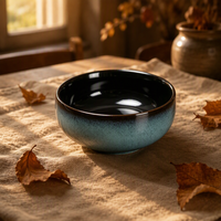 Set Perlengkapan Makan Keramik Stoneware Mewah Modern EKA dengan Lapisan Reaktif, Mangkuk dan Cangkir, Penjualan Langsung dari Pabrik untuk Rumah, Kafe, Hotel