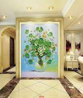 Papier peint 3D à 18D, décoration murale, tissu mural, design moderne pour la maison