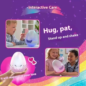 ของเล่นตุ๊กตาอิเล็กทรอนิกส์ไข่มหัศจรรย์ Ha Tchimals Hatch สำหรับเด็ก ช่วยในการพิธีมังกรและยูนิคอร์น - Product Image 3