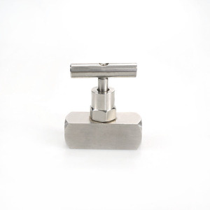 Instrumentación Hidráulica General de Acero Inoxidable 316 de 1/2 Pulgada con Control Manual y Aguja Forjada para Medios Gaseosos - Product Image 2